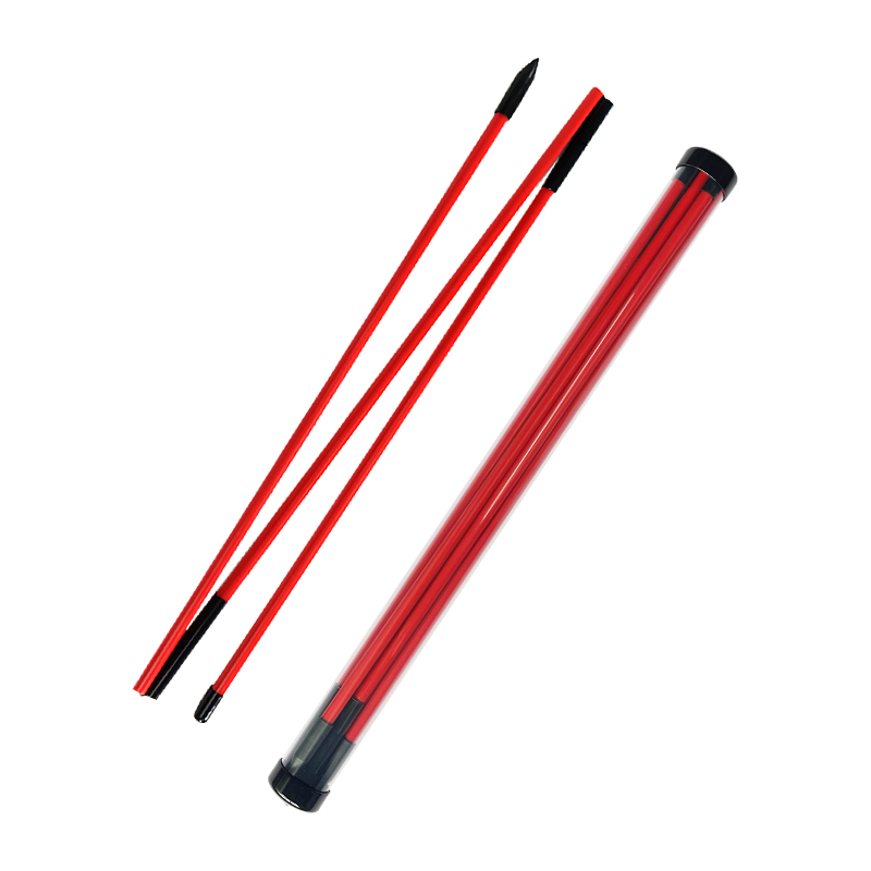 Golf Equipment Logo - อุปกรณ์กีฬาพลาสติกพิมพ์โลโก้ได้ - แท่งจัดแนวหลายสีสำหรับฝึกซ้อมวงสวิง ตัวช่วยฝึกซ้อมกอล์ฟ