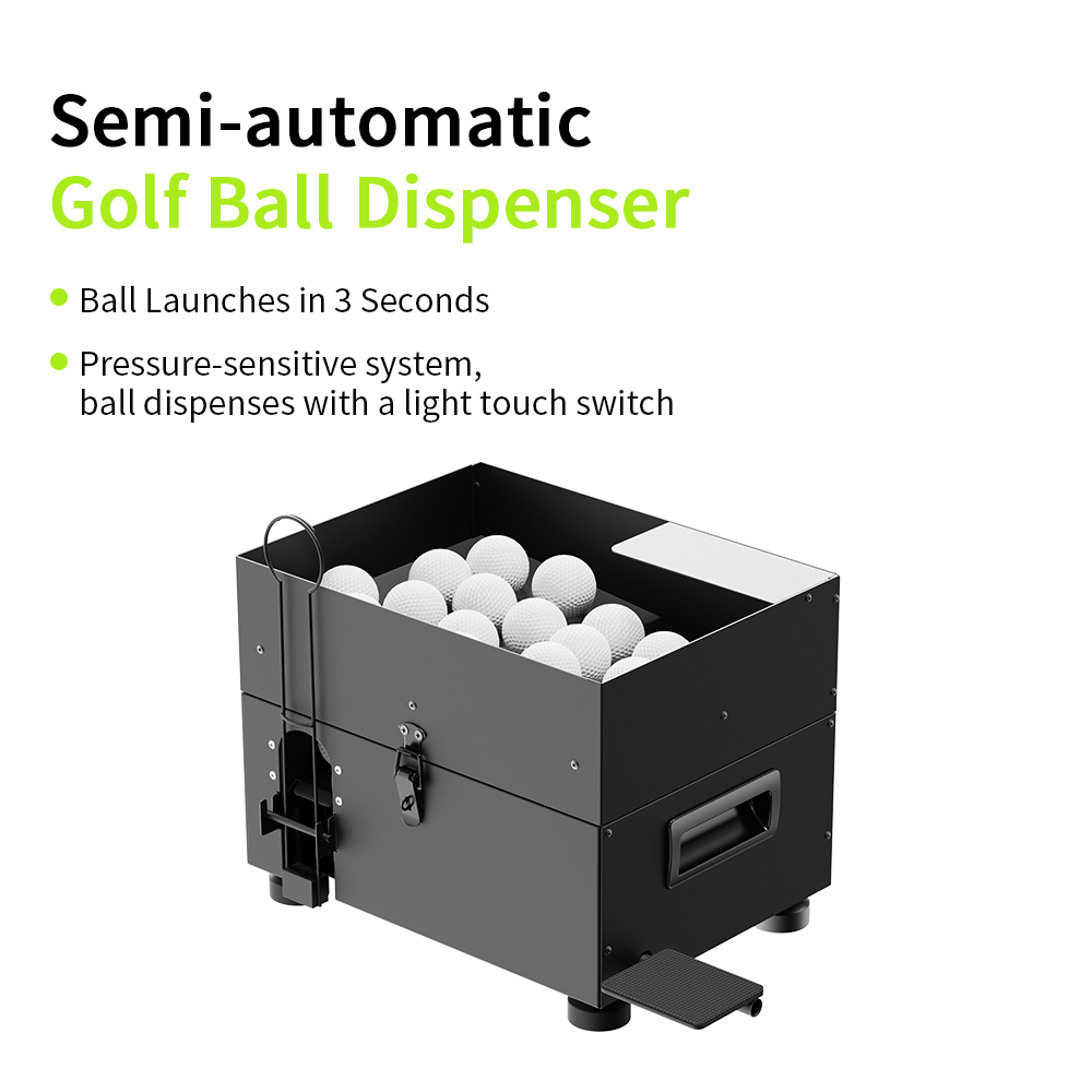 เครื่องตีลูกกอล์ฟแบบกึ่งอัตโนม - Golf Equipment Logo บทวิจารณ์และราคา
