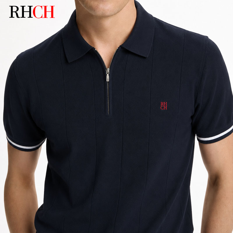 เสื้อโปโลชาย RHCH แขนสั้น คอปก - Golf Equipment Logo บทวิจารณ์และราคา
