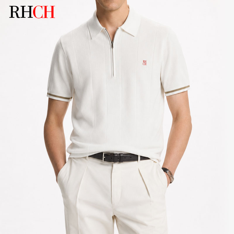 เสื้อโปโลชาย RHCH แขนสั้น คอปก - Golf Equipment Logo บทวิจารณ์และราคา
